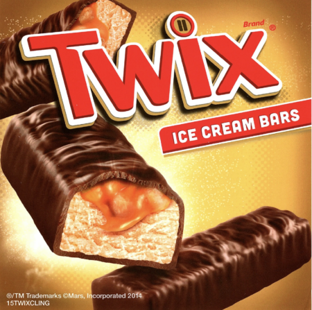 Twix Ice Cream Bars
